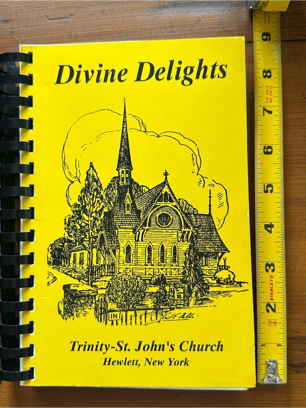 Vintage Cookbook Trinity-St. John's Church 1991 Hewlett New York